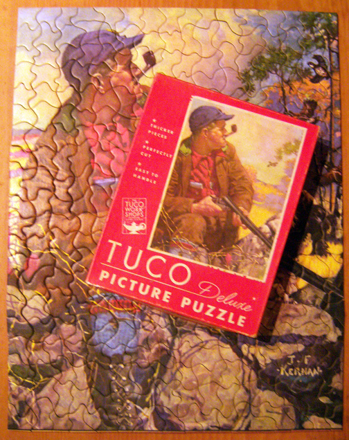 Vintage Tuco Picture Puzzle: "Caught Napping"