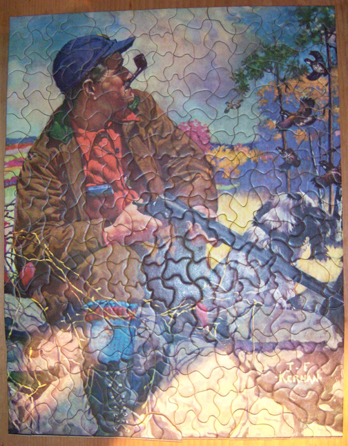 Vintage Tuco Picture Puzzle: "Caught Napping" - Click Image to Close